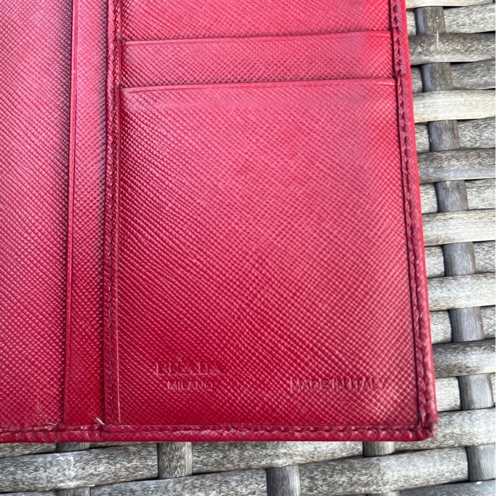 Prada Saffiano Leather Wallet - Picture 9 of 14